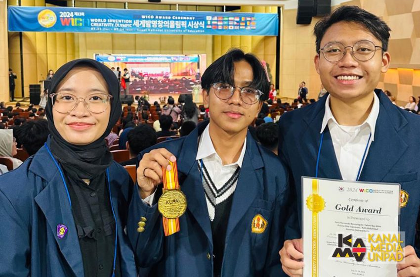  Tim Unpad Raih Emas World Invention Creativity Olympic di Korsel